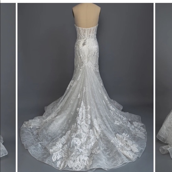 Brand new never worn wedding dress - Picture 4 of 4